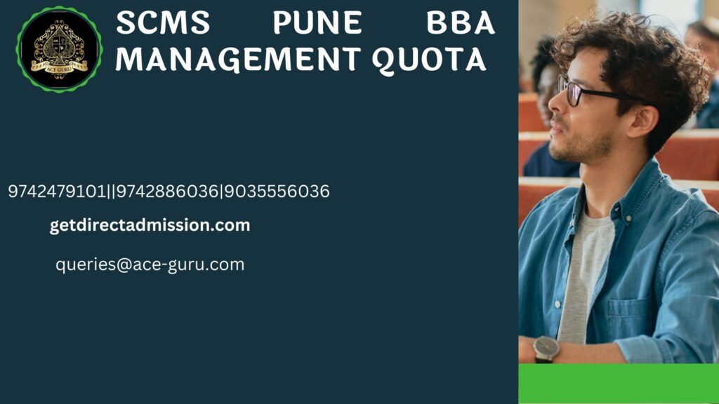 SCMS Pune BBA Management Quota