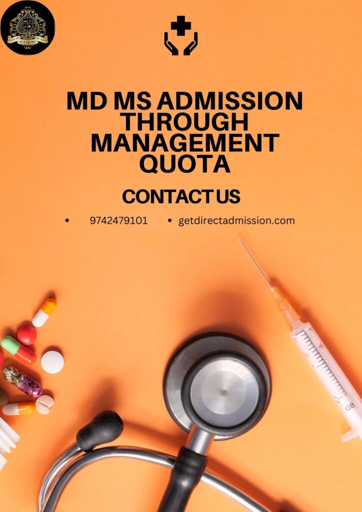 MD MS Admission through Management Quota
