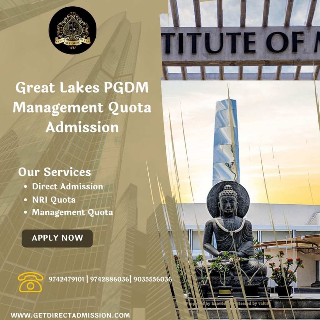 Great Lakes PGDM Management Quota Admission