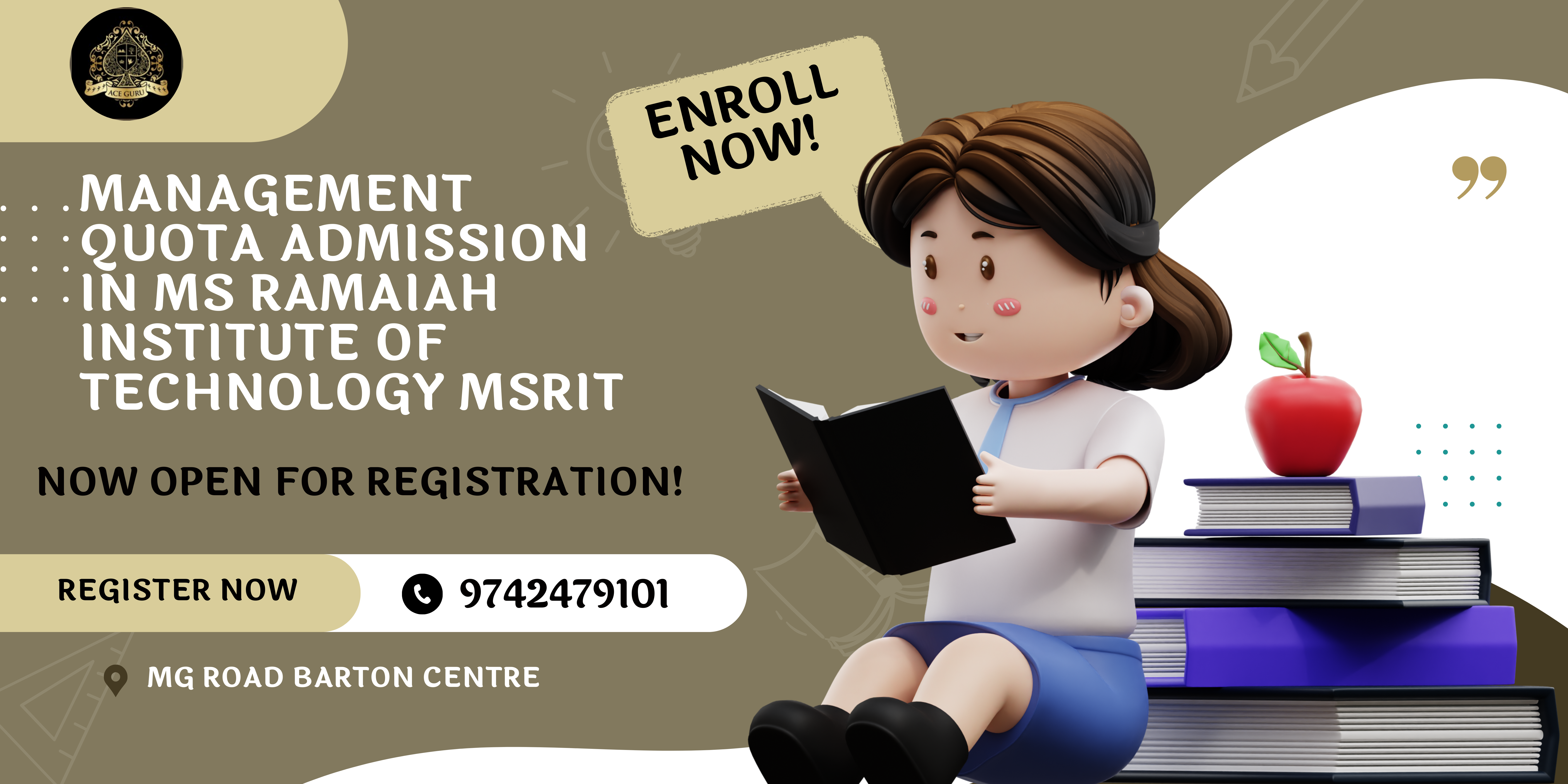 Management Quota Admission in MS Ramaiah Institute of Technology MSRIT 2025-2027