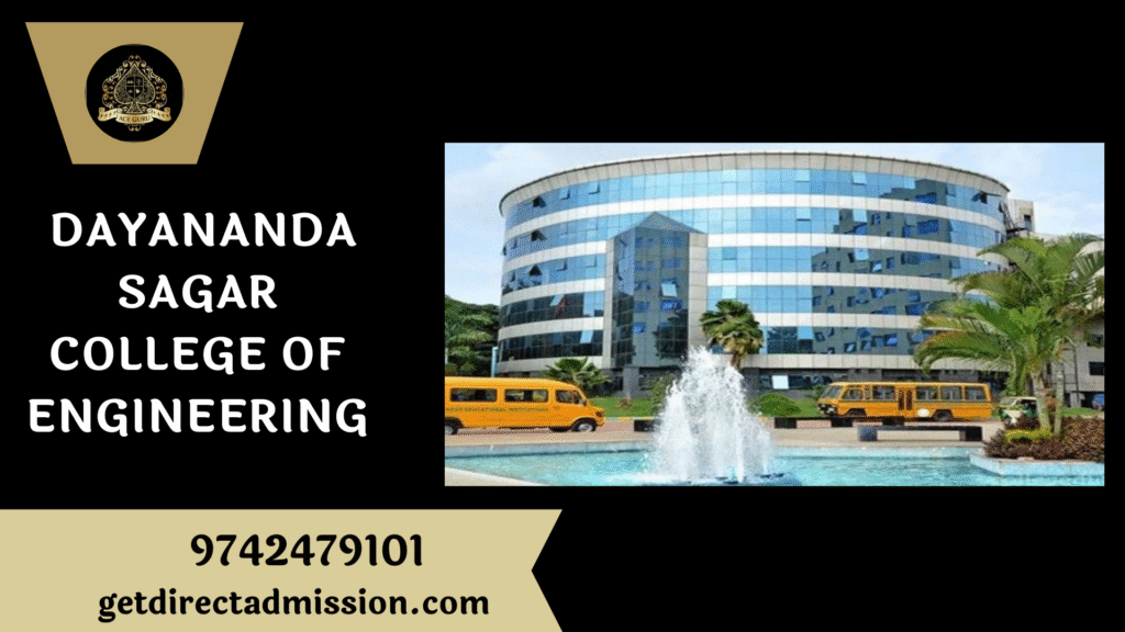 5. Dayananda Sagar College of Engineering:
