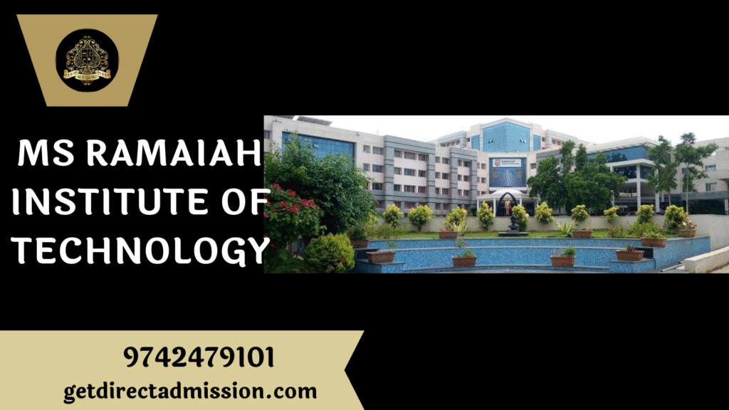 3. MS Ramaiah Institute of Technology: