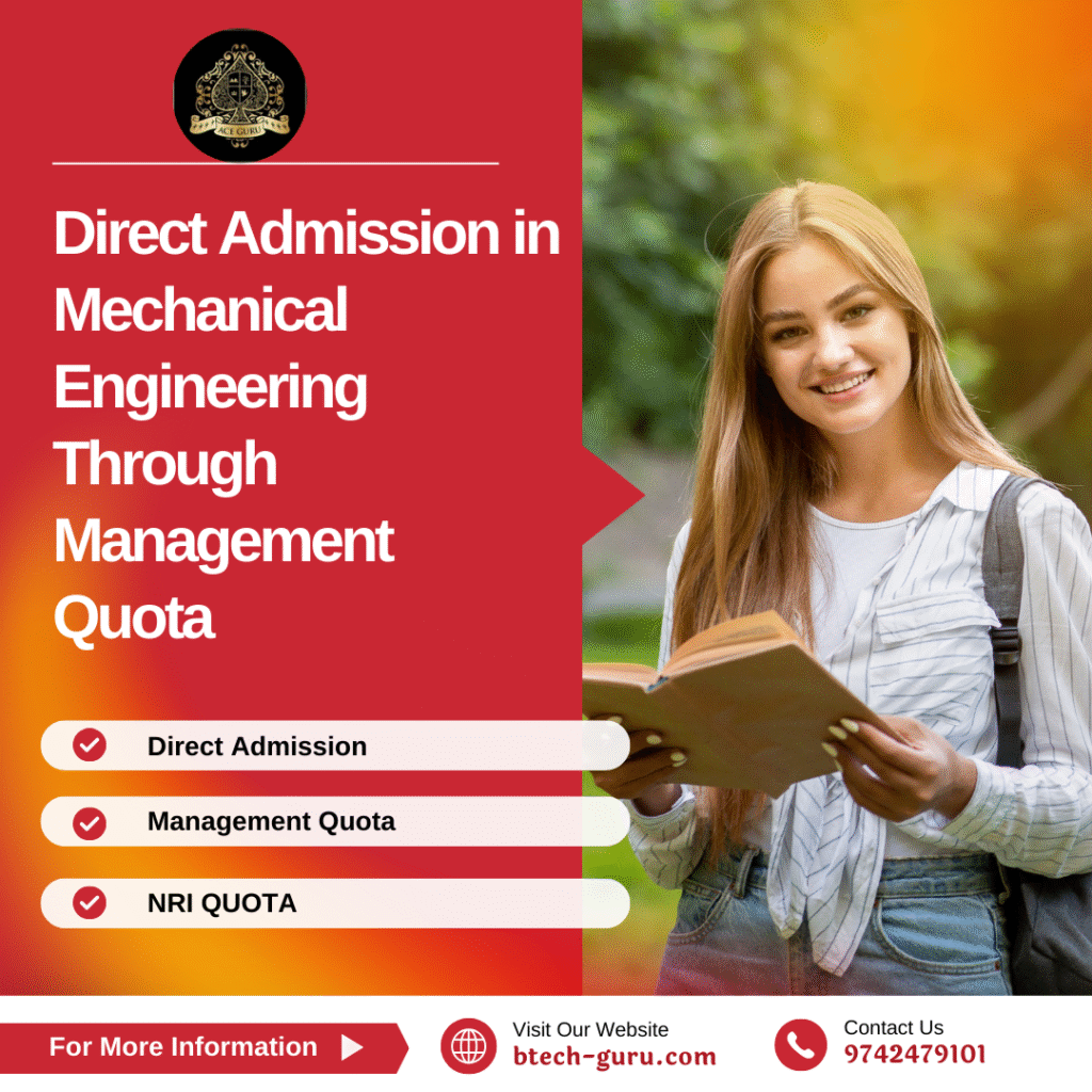 Direct Admission in Mechanical Engineering Through Management Quota