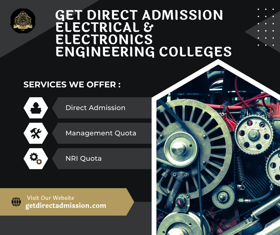 Get Direct Admission Electrical & Electronics Engineering Colleges
