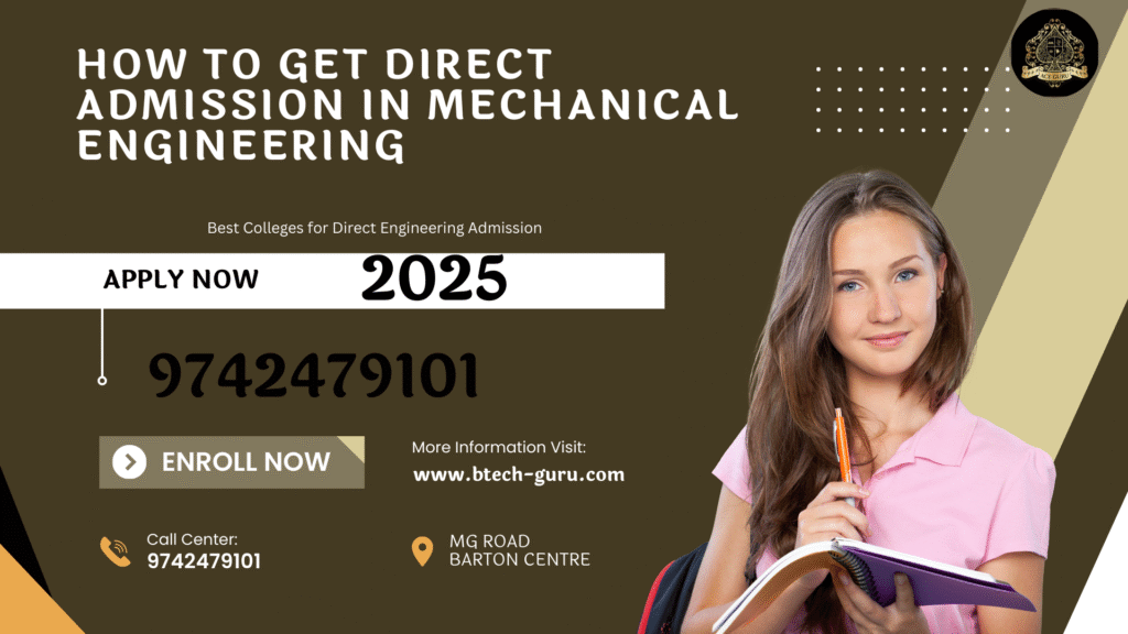 How to Get Direct Admission in Mechanical Engineering