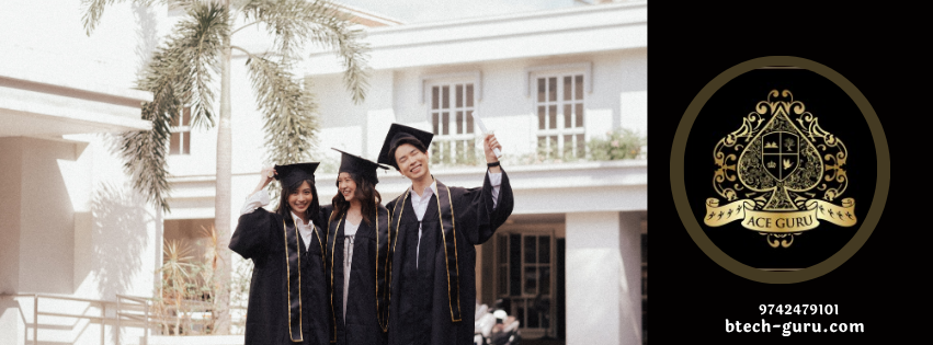 a group of people in graduation gowns