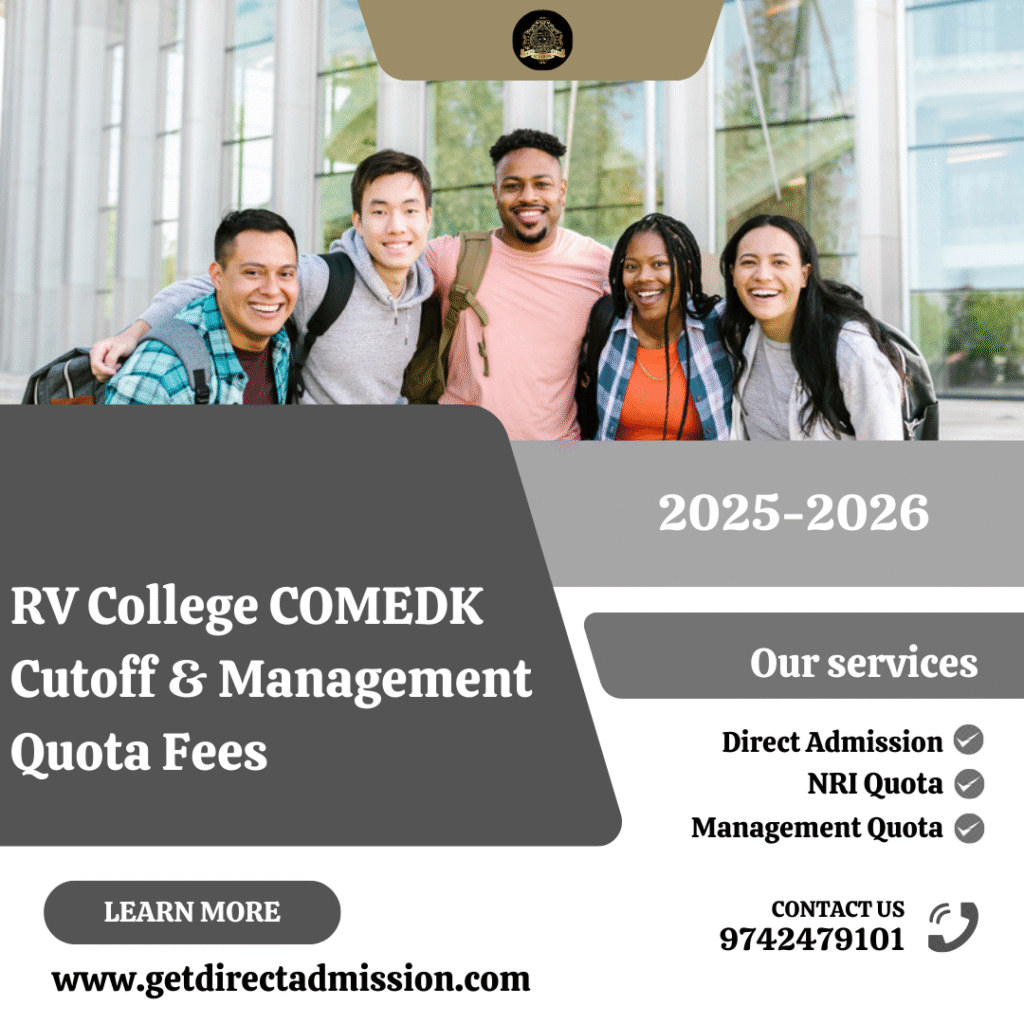 RV College COMEDK Cutoff & Management Quota Fees