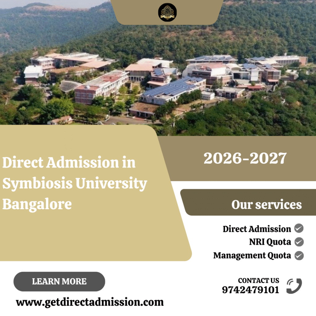 Direct Admission in Symbiosis University Bangalore 2026 | Management Quota