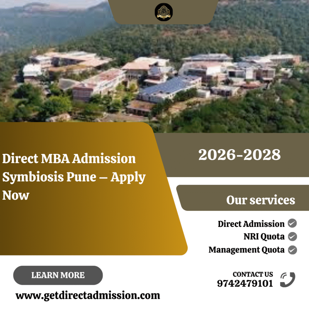 Direct MBA Admission Symbiosis Pune – Apply Now