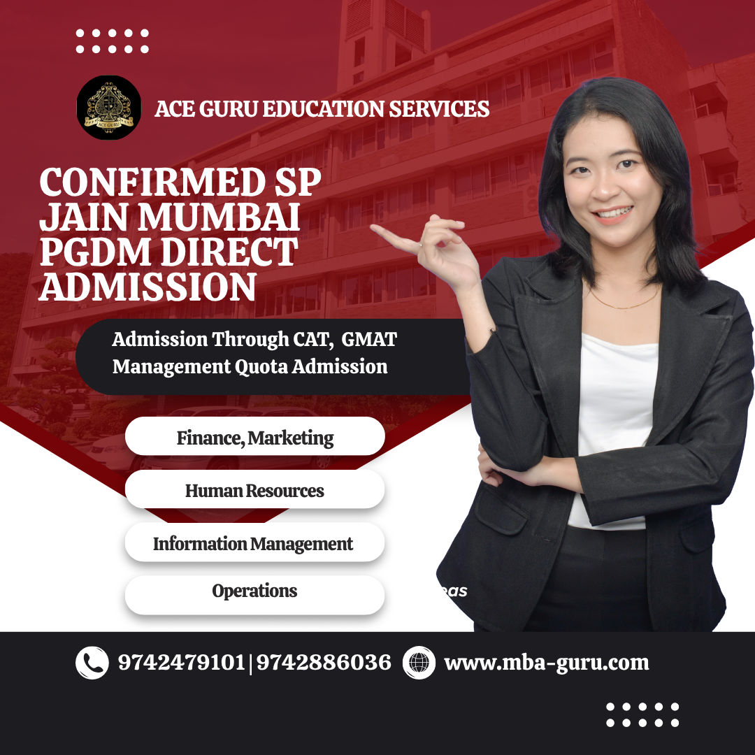 Confirmed SP Jain Mumbai PGDM Direct Admission