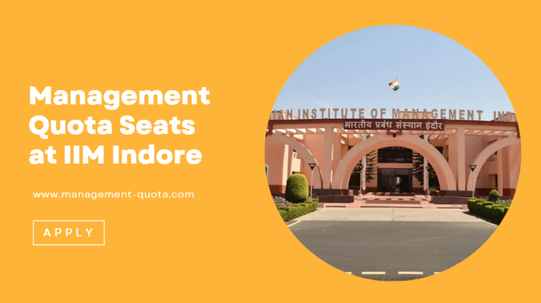 Management Quota Seats at IIM Indore
