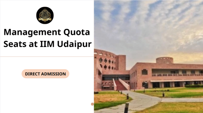 Management Quota Seats at IIM Udaipur