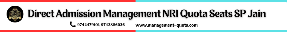 Direct Admission Management NRI Quota Seats SP Jain.