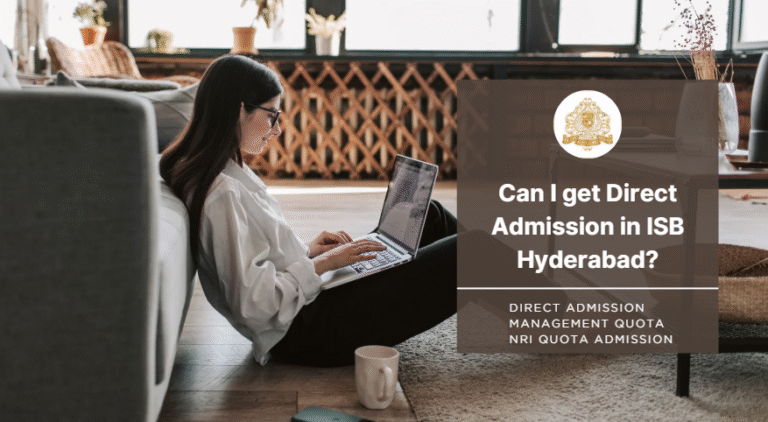 ISB Hyderabad Management Quota