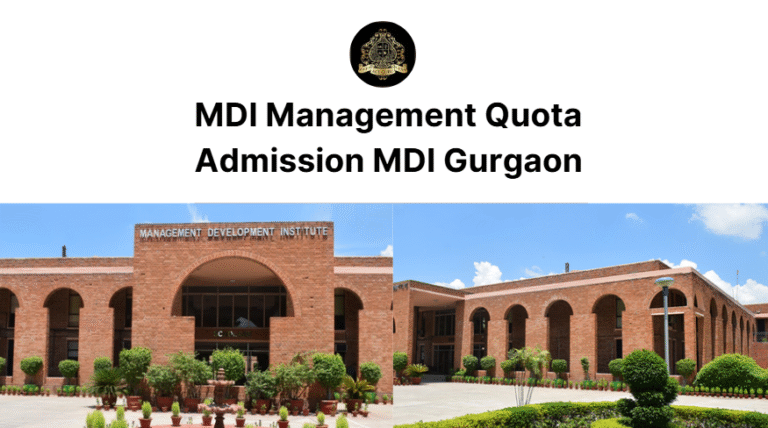 MDI Management Quota | Direct Admission MDI Gurgaon