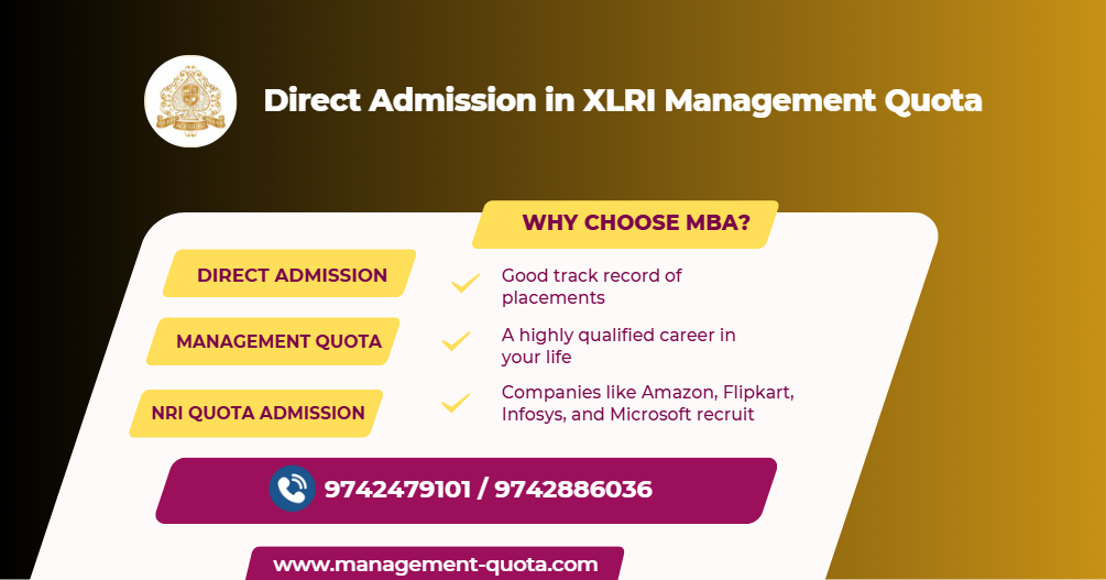 Direct Admission in XLRI Management Quota.