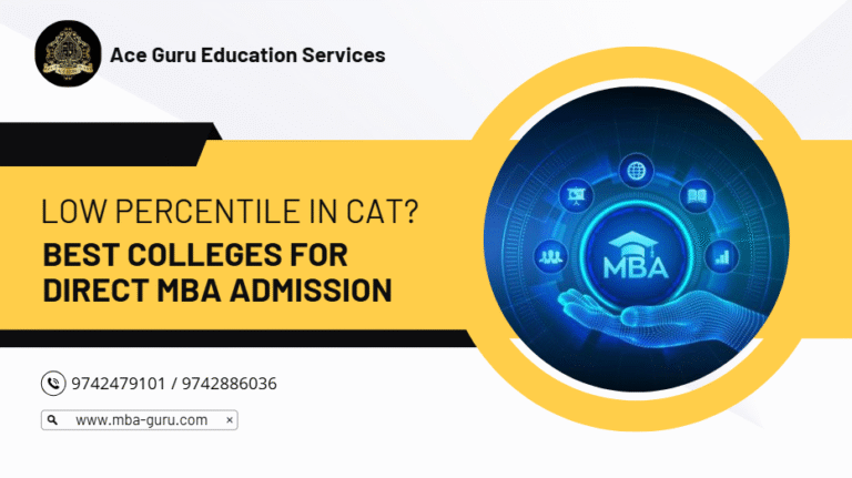 Low Percentile in CAT? Best Colleges for Direct MBA Admission