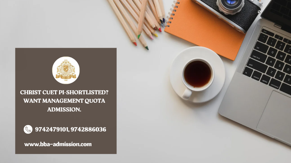 Process of Christ University BBA Direct Admission fees.