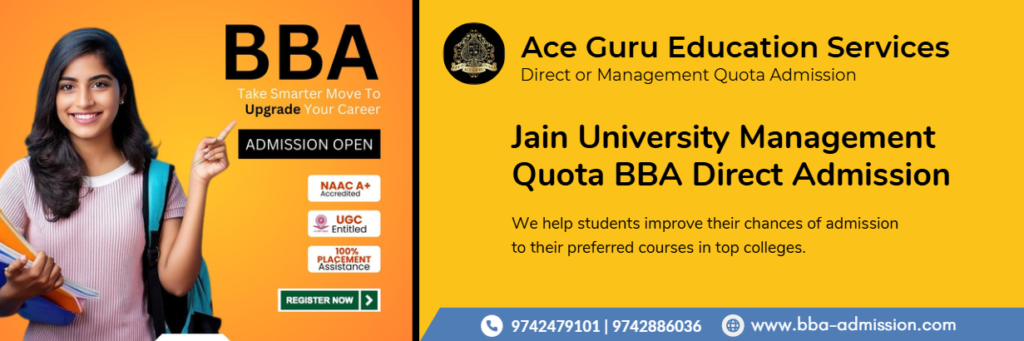 Jain University BBA Direct Admission.