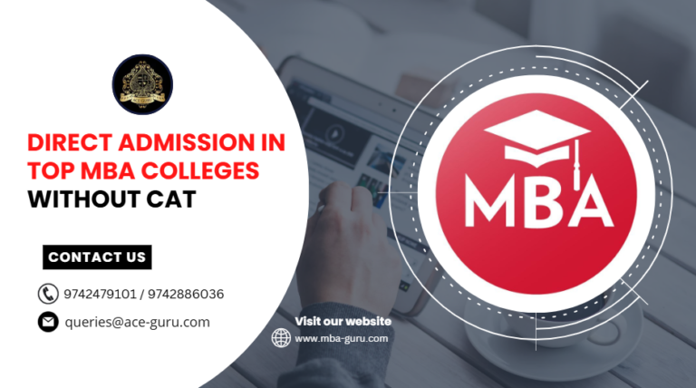 Direct Admission in Top MBA Colleges Without CAT
