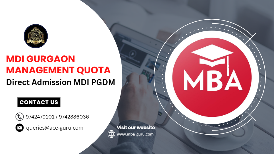 MDI Gurgaon Management Quota Direct Admission MDI PGDM