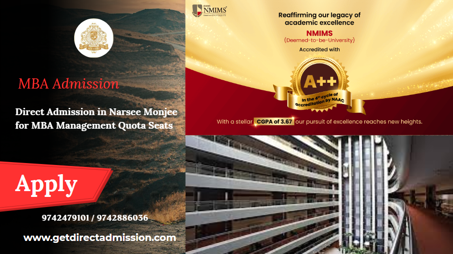 Direct Admission in Narsee Monjee for MBA Management Quota Seats