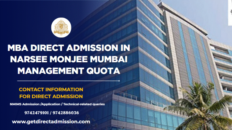 Management Quota in Narsee Monjee Direct Admission
