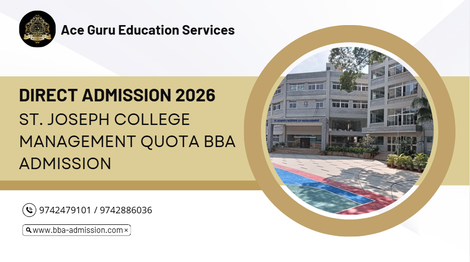 St. Joseph College Management Quota BBA Direct Admission