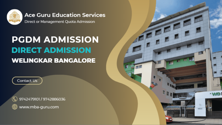 Direct PGDM Admission Welingkar Bangalore
