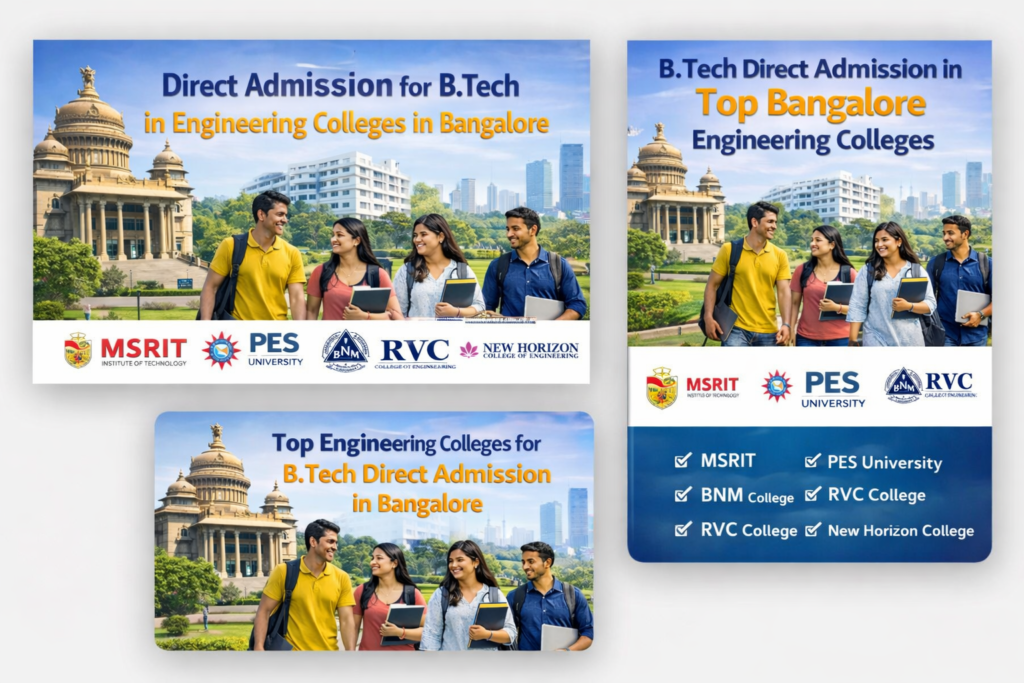 Direct B-Tech Admission in Bangalore