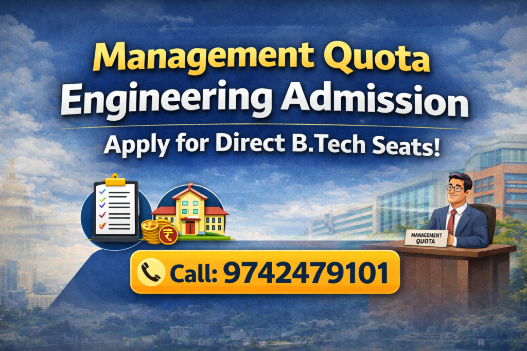 Management Quota Engineering Admission in Top Engineering Colleges