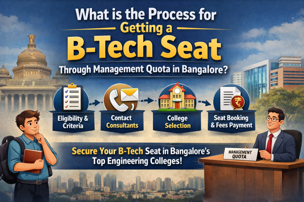 What Is The Process To Get Management Quota In Top Engineering Colleges?