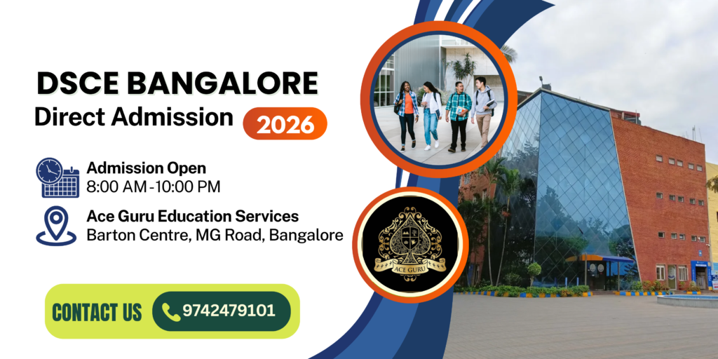 Direct Admission Under Management Quota – DSCE Bangalore.