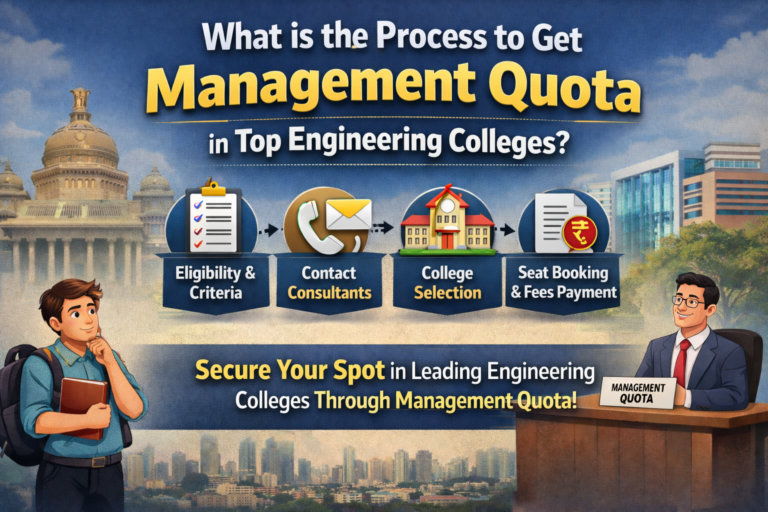 What Is The Process To Get Management Quota In Top Engineering Colleges?