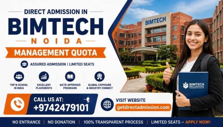 Direct Admission in BIMTECH Noida| Management Quota