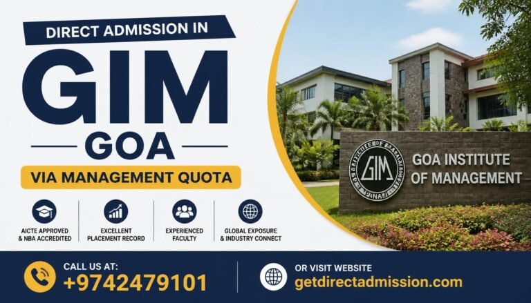 Direct Admission in GIM Goa | Management Quota