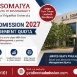 KJ Somaiya MBA Admission 2027 | Management Quota