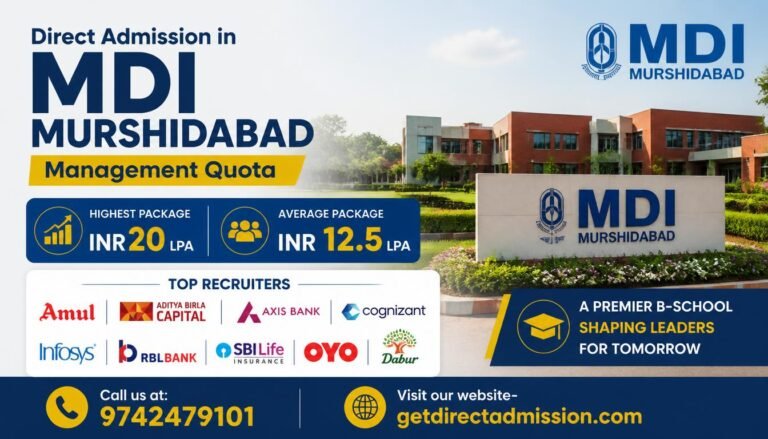 Direct Admission in MDI Murshidabad| Management Quota