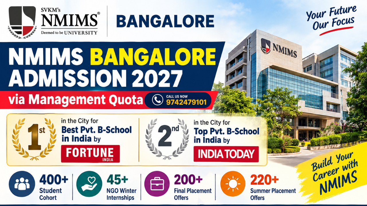 NMIMS Bangalore Direct Admission 2027 | Management Quota