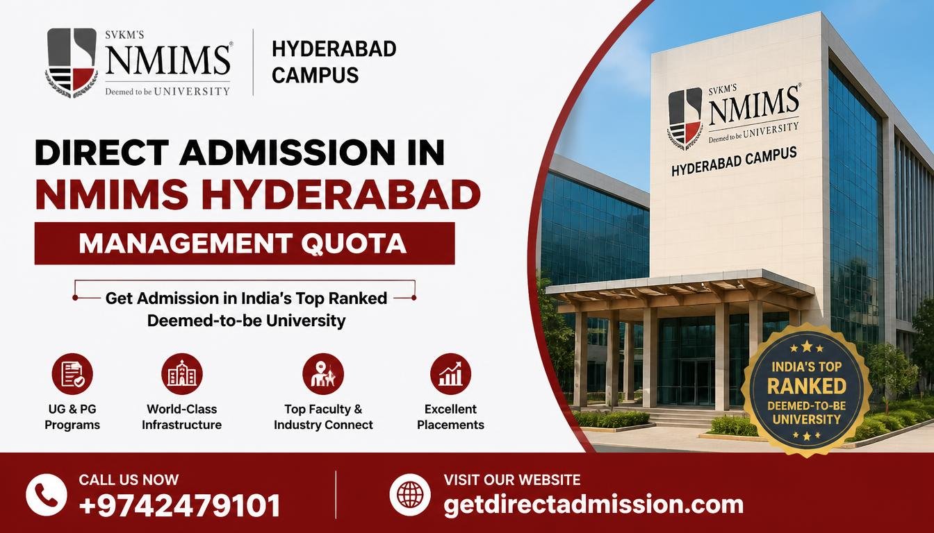 Direct Admission in NMIMS Hyderabad | Management Quota
