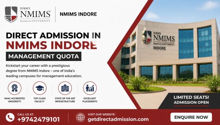 Direct Admission in NMIMS Indore | Management Quota