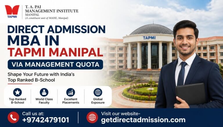 TAPMI Manipal MBA Admission 2027 | Management Quota