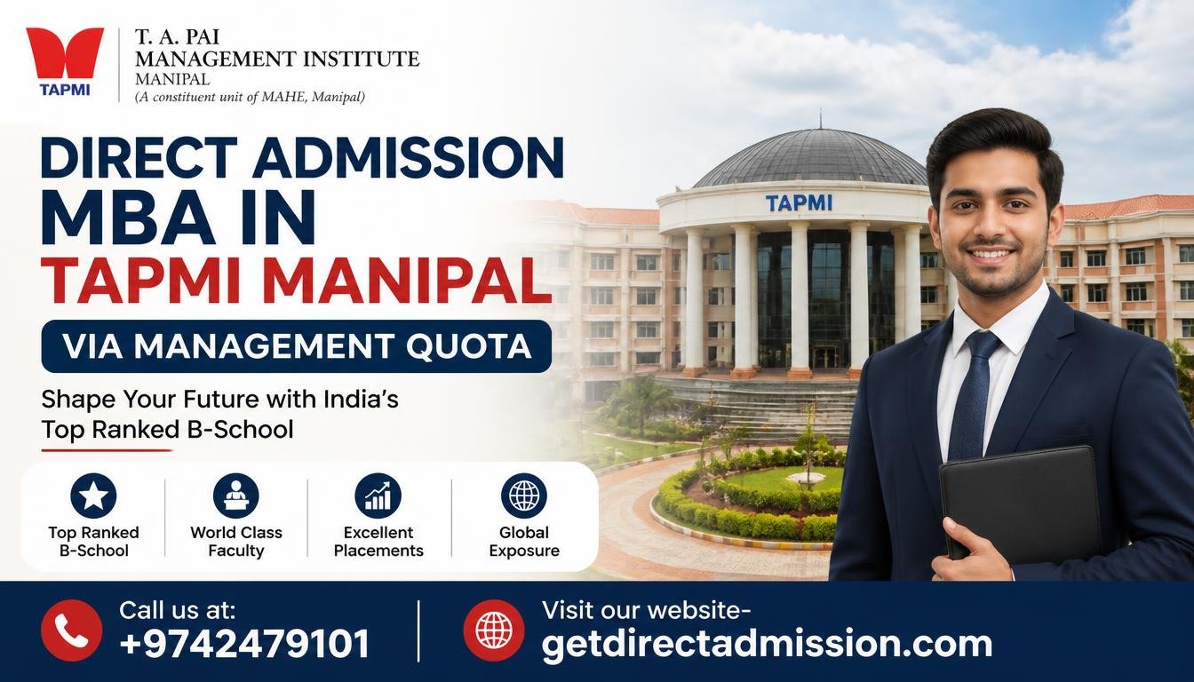 TAPMI Manipal MBA Admission 2027 | Management Quota