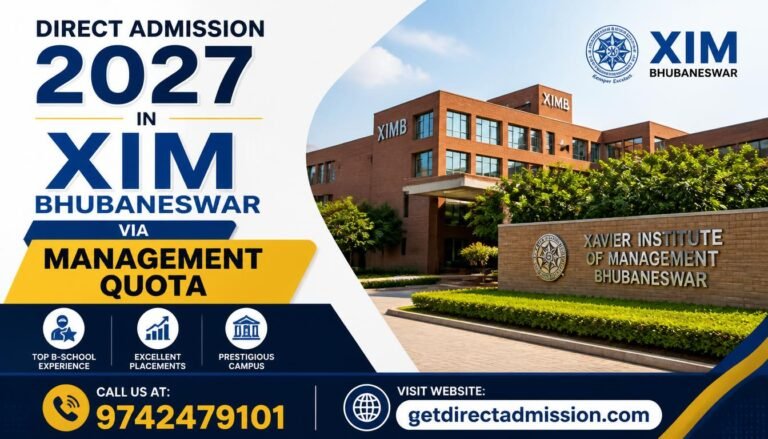 Direct Admission in XIM Bhubaneswar | Management Quota