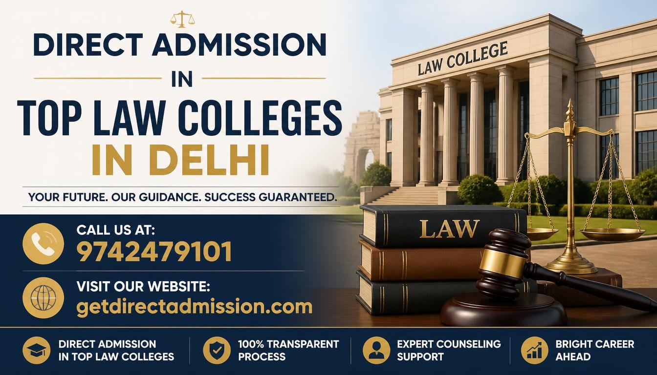 Direct Admission in Top Law Colleges in Delhi