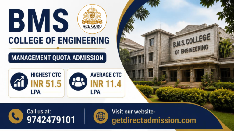 BMSCE BTech Management Quota Admission Fees