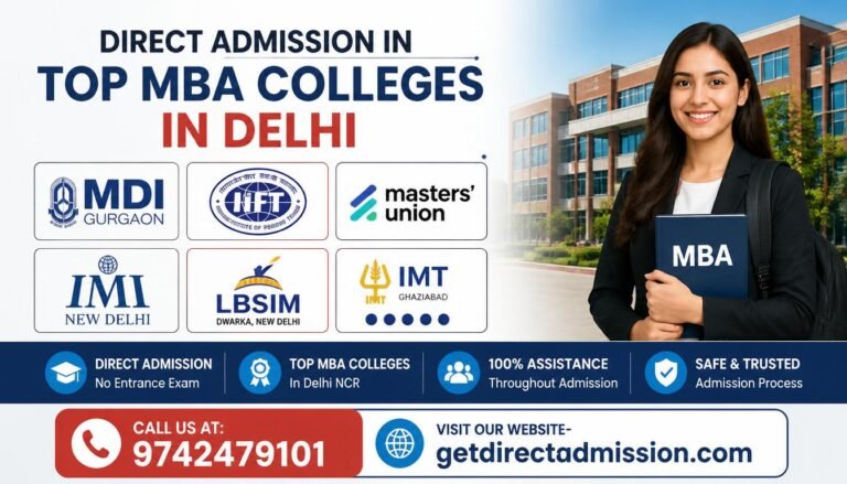 Direct Admission in Top MBA Colleges in Delhi