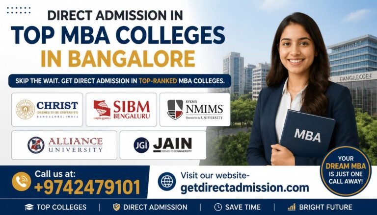 Direct Admission in Top MBA Colleges in Bangalore