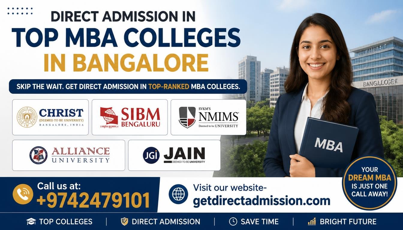 Direct Admission in Top MBA Colleges in Bangalore