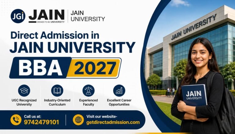 Get BBA Direct Admission in Jain University BBA 2027